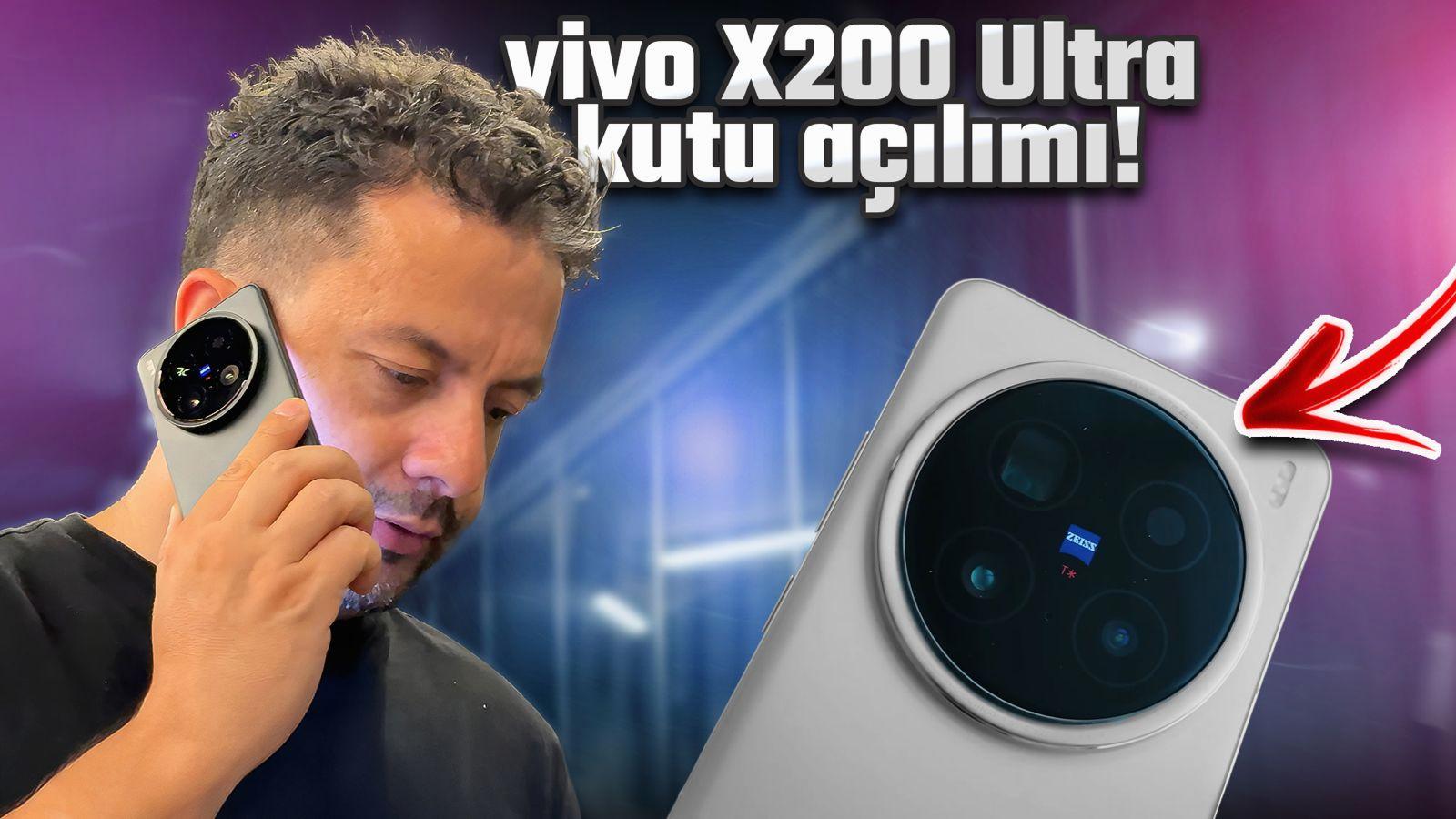 vivo X200 Ultra kutu açılımı!